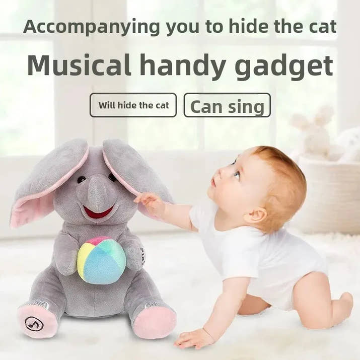 Snuggle Smart™ Elephant Plush Toy