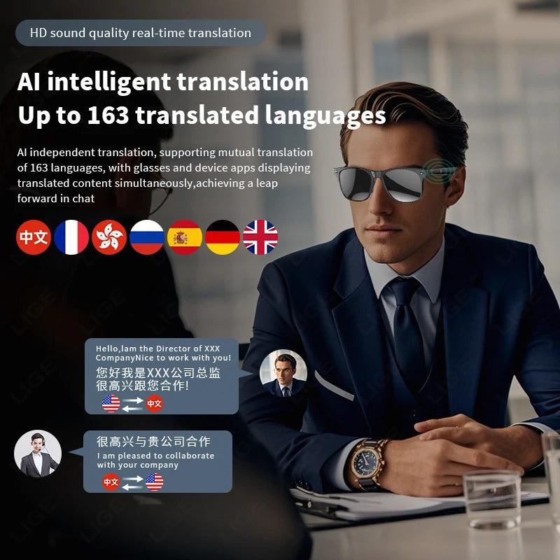 SmartTalk™ Translation Glasses