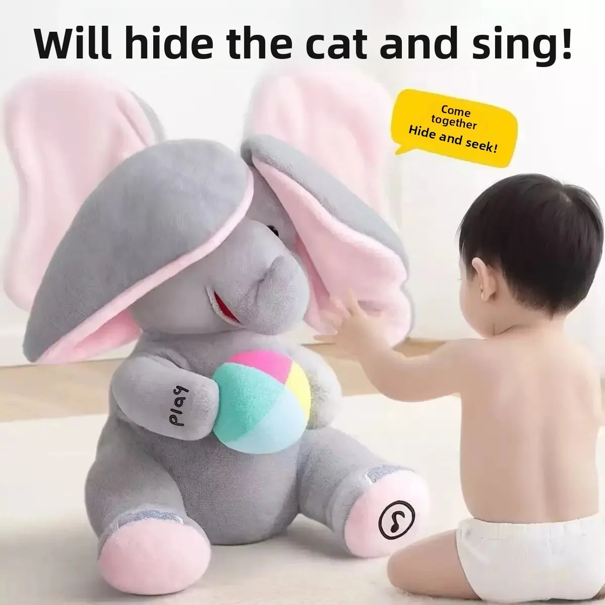 Snuggle Smart™ Elephant Plush Toy